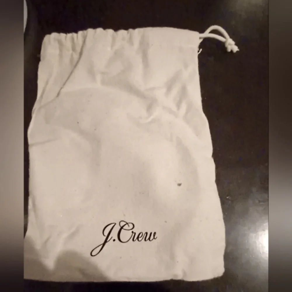 J. Crew Medium Jewelry/ wallet dust bag